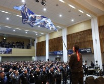 [포토뉴스] 금속노조 2026년 투쟁 깃발…